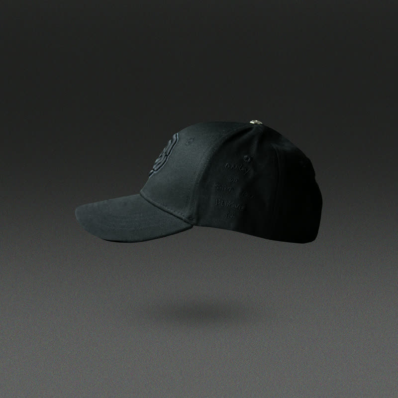 Casquette Dollars and Dreams noire, vue de profil